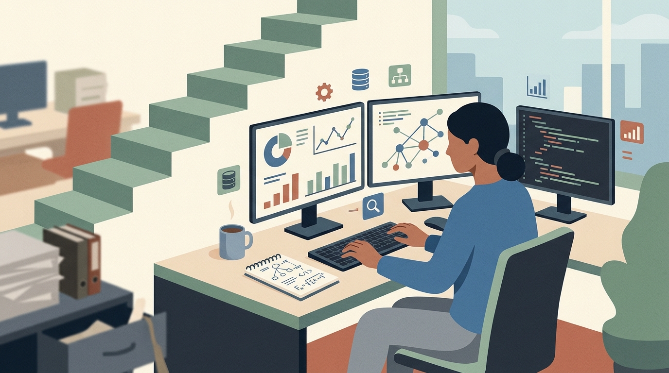 Featured image for "How to Switch to a Career in Data Analytics"