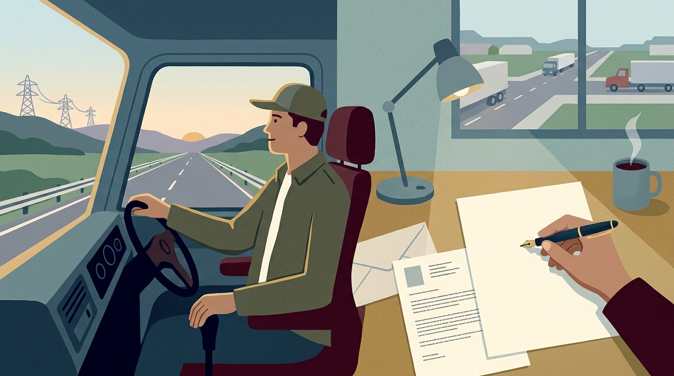 Featured image for "How to Write a Cover Letter for a Truck Driver Position"