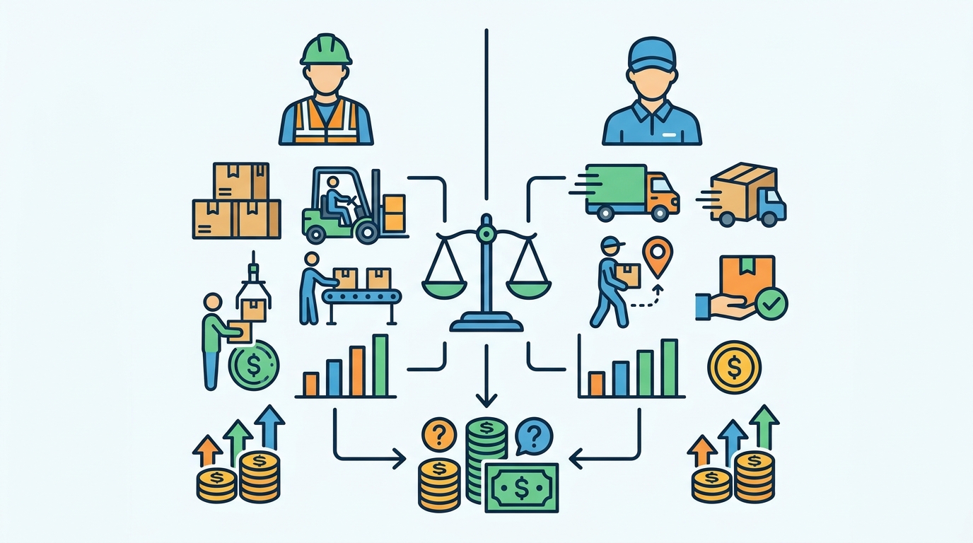 Featured image for "Warehouse Worker vs Delivery Driver: Which Pays More?"