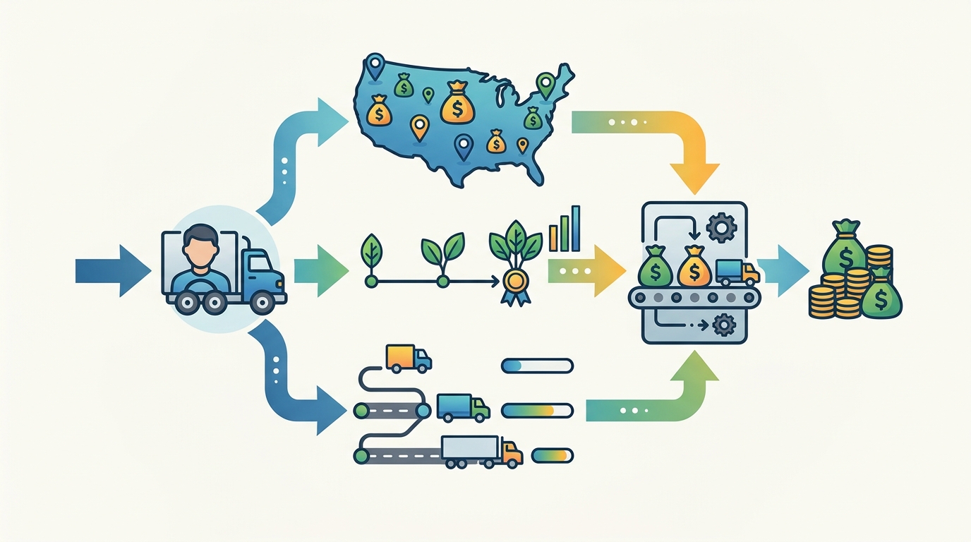 Featured image for "How Much Does a Truck Driver Make? Pay by Route Type, Experience, and State"
