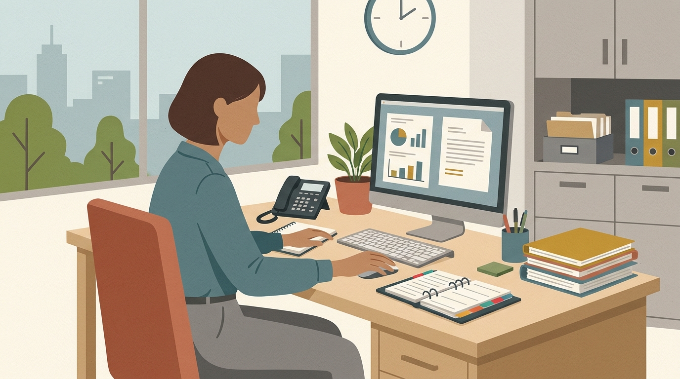 Featured image for "How to Write an Administrative Assistant Resume (With Examples)"