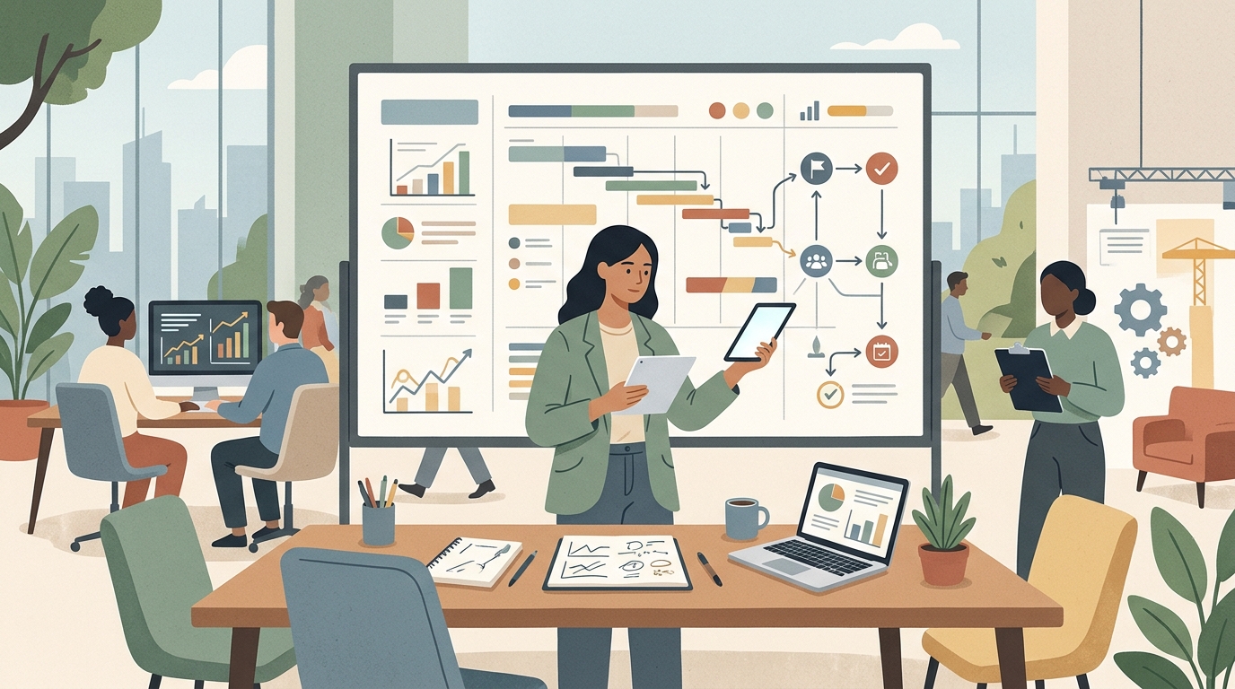 Featured image for "How to Become a Project Manager: Education, Certifications, and Steps"